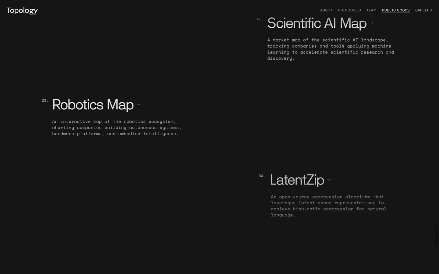 Topology Trust surface screenshot